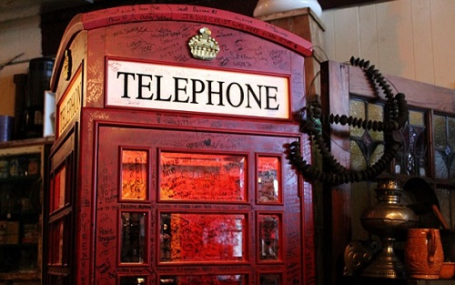 Telephone booth
